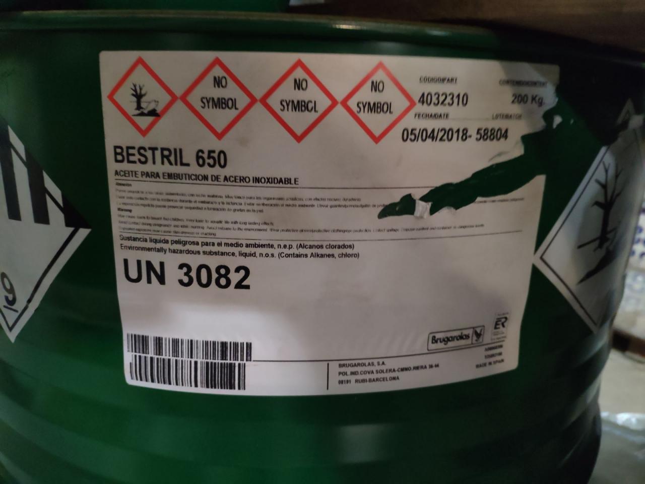 BESTRIL 650 dầu dập Inox Brugarolas Tây Ban Nha