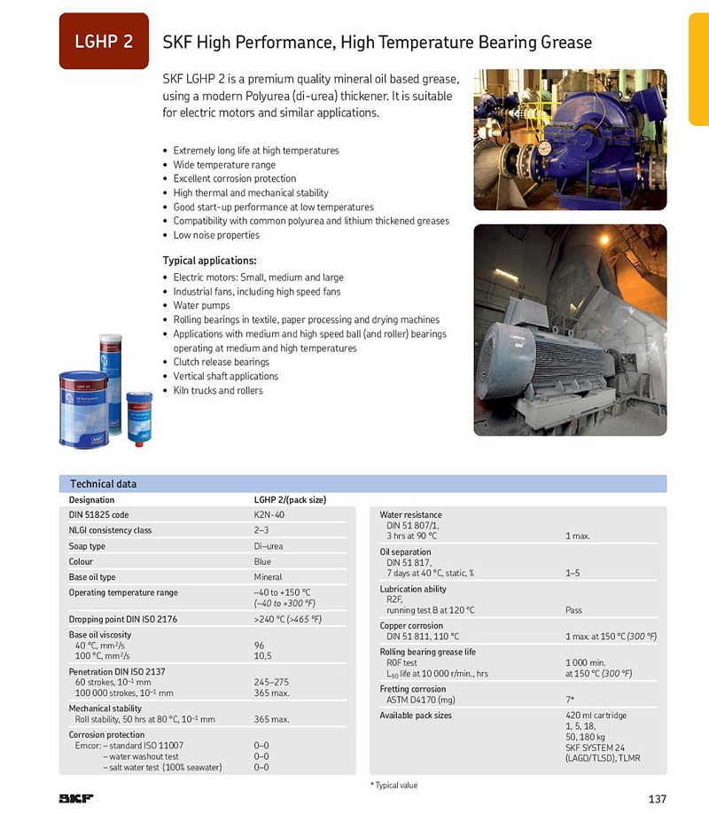 Mỡ bôi trơn SKF vòng bi