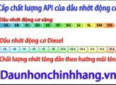 Cách phân biệt dầu nhớt tổng hợp và bán tổng hợp cho xe ô tô